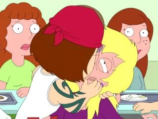 Family Guy Porn Megs Frirnds - Family Guy - Meg Hits Her Bitch And Kisses Her - Meg Griffin Kisses Connie  - XAnimu.com