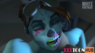 Fortnite - Ghoul Trooper Fucked In The Woods.