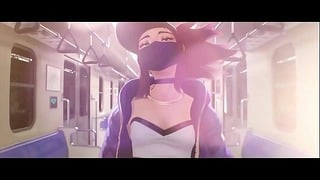 K/DA – POP/STARS (18+ PMV EDITION) SFM, BLENDER, 3D