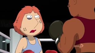 Lucha de boxeo de Lois Griffin (Ryona)