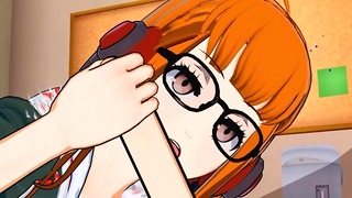 Persona 5 - Futaba Sakura Trenger din penis