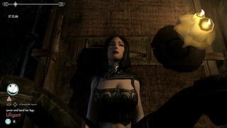 Serana tablefuck POV