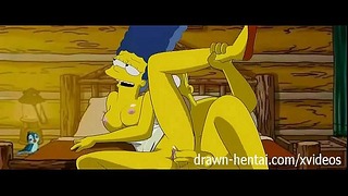 Simpsons Hentai - Kærlighedens hytte