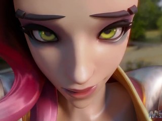 Cartoon Pov Fuck - POV Standing Fuck With Overwatch 2 Sombra 3D Animation - XAnimu.com