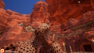 Wild Life game animation yiff sex furry lesbian leopards women 3d monsters