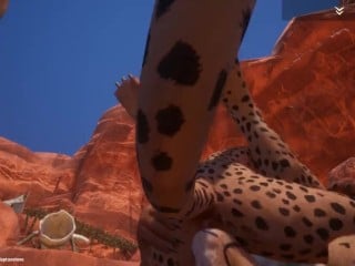 Lesbian Furry Sex Games - Wild Life game animation yiff sex furry lesbian leopards women 3d monsters  - XAnimu.com