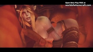 의 세계 Whorecraft 포르노 게임 – Warcraft 풍자적 개작 시문