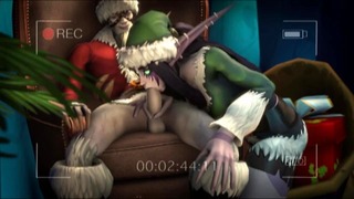 Cinta Perdida de Navidad (World of Warcraft SFM animación)