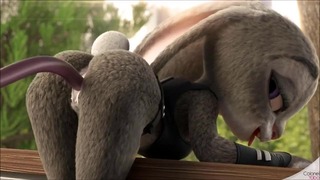 [Zootopia Parodie porno] Judy Hopps baisée par Tentacle Monster (avec son)