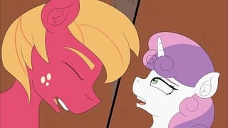 Sweetie Belle Anal - big mac stuffs sweetie belle's ass - XAnimu.com