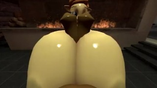 Buttoncest Titfuck