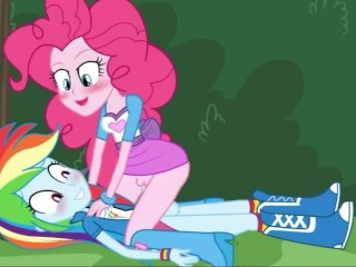 Equestria Girls - Rainbow Dash X Pinkie Pie Fucking Secretly Animation Clop  - XAnimu.com