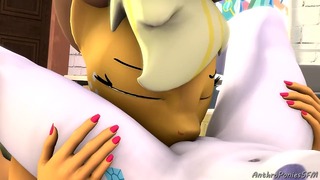 320px x 180px - My Little Pony Lesbian Pussy Licking 3D Animation - XAnimu.com
