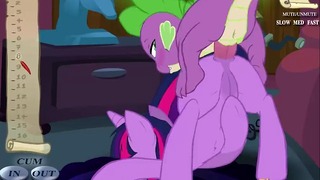 My Little Pony Twilight and Spike XXX-spel