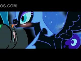 nightmare moon and chrysalis sex - XAnimu.com