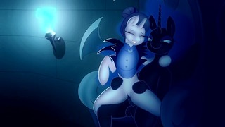 NOT SO BAD IN THE PARALLEL WORLDS (FUTA NIGHTMARE MOON X RARITY)