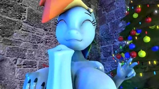 Rainbow Dash Self suck by:sporeman