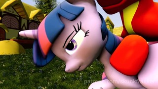 [SFM] Twilight Sparkle In the Middle Of Town od VanylFlutterShore