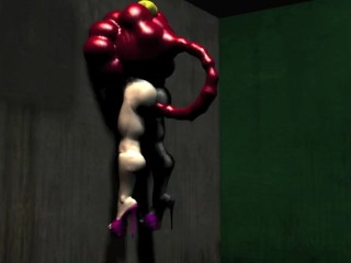 Alien Tentacle Sex Vore - Butt sucking alien horror - XAnimu.com