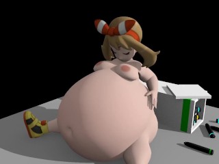 Pokemon Inflation Porn - May's an alien factory, TBH (Made by Yttreia on Furaffinity) - XAnimu.com