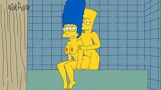 bart se coje a marge XD