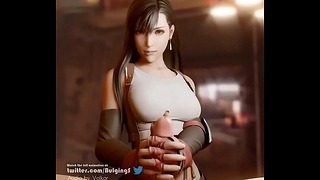 「Tiré par Tifa」 par BulgingSenpai [Final Fantasy Porno 3D]