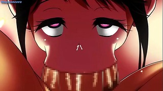 【Skvělý-Anime.com】 3D Anime - prsatá dívka dostala výcvik otroků