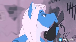 Horse porn animation