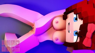 Minecraft Porn Scarlett maszturbáció animáció W / Sound (Hardedges)