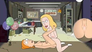 Summer Gets a Cock from Her Mom for Her Birthday