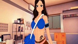(3д Hentai) (Fairy Tail) Секс с Каной Альбероной