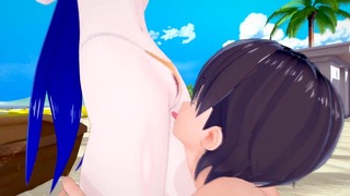 (3d Hentai) (Fairy Tail) Sexo con Wendy