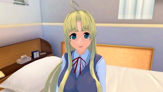 Asian Argento High University Dxd 3d Anime 1/3
