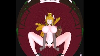 Bowsette VR Missionary 3D Sex Animation