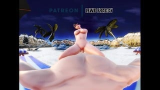 Dead Or Alive – Nyotengu Beach Cowgirl [5k Virtual Reality Hentai]