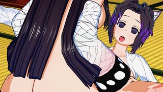 Demon Slayer - Futa Kanae X Kanao Tsuyuri 3d Anime Porno
