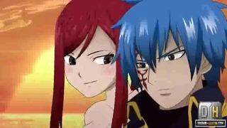 Fairy Tail Animated - Erza Scarlet X Grey Fullbuster