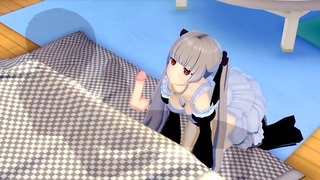 Грізні активи грозного - 3d Anime - (azur Lane / Койкацу)