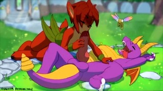 Pelziger Porno - Dragon Dick Anime