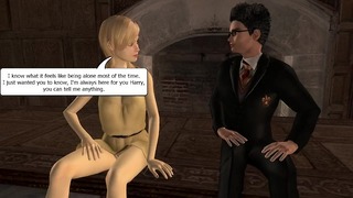 Harry Potter Hentai 3Dセックスポルノ–仲間だけ