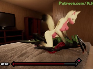 320px x 240px - Seductive 3d Dragon Fucks Wolf Chick. Anthro, Furry, Porn. Video Game. Part  2 - XAnimu.com