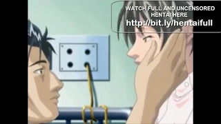 Sexy Anime Clínica de mierda enfermera escena sin censura