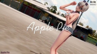 RWBY 3D-teenager med store brystdanser på kamera