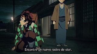 Kimetsu No Yaiba 6 Sottotitoli Español Gente Rara Y Grande Con Fuerza Y Blka Bla B