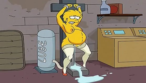 Simpsons porn adult Lisa Simpsons fucked by sex machine and  