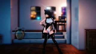 {mmd Rwby} – Side To Side Ft. Blake – By Rwby Mmd
