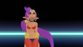 Shantae Genie laat het vallen dans