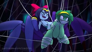 Monstermeisje Shantae (futa) Door Zedrin