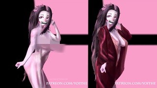 Çıplak Nezuko Demon Slayer: Kimetsu No Yaiba
