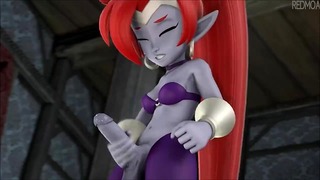 nega Shantae Full Futa Hero (kovempi ääni!)